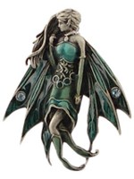 Pendentif F�e Jade Bijoux en �tain