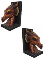 Serre-Livres Dragons Libris Draconis D�corations Dragons