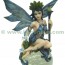 figurine de f&eacute;e avec Sceptre sur boule en verre