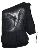 T-Shirt Faceless Beauty One Shoulder - S Promotions