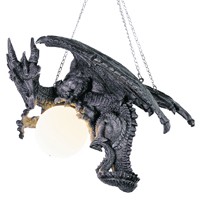 Plafonnier Dragon Volant D�corations Dragons