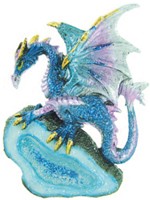 Magnet Dragon Bleu Magnets F�eriques