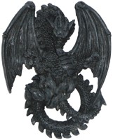 Magnet Dragon Noir Magnets F�eriques