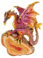 Magnet Dragon Rouge Magnets F�eriques
