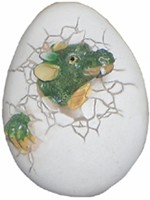 Magnet Eclosion de Dragon Vert Magnets F�eriques