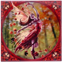 Magnet F�e Autumn Fairy Magnets F�eriques