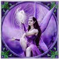 Magnet F�e Celtic Fairy Magnets F�eriques