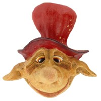 Magnet Lutin Belonis Rouge Magnets F�eriques