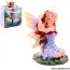 Lot de 6 Mini Figurines de F&eacute;es Mauves + Sac