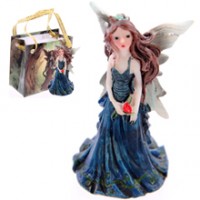 Mini Figurine de F�e Bleue + Sac Les Mini-F�es
