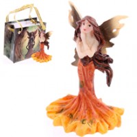 Mini Figurine de F�e Jaune + Sac Les Mini-F�es
