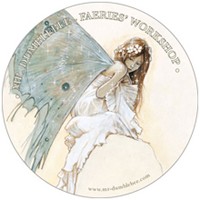 Miroir de poche F�e Bleue Miroirs de poche