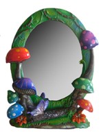 Miroir Wonderland Vert Miroirs  F�eriques