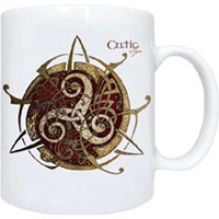 Mug Triskell Rouge Mugs F�eriques