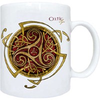 Mug Triskell Rouge 2 Mugs F�eriques