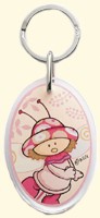 Porte-Clefs Elfe Rose Promotions