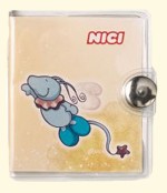 Mini Carnet Elfe Bleu
