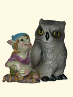 Pixie avec Hiboux