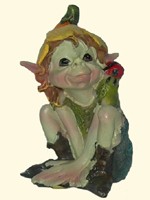 Pixie avec chapeau tournesol