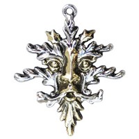 Pendentif Greenman Bijoux en �tain