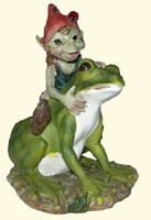 Pixie sur Grenouille