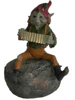 Pixie accordeon sur rocher