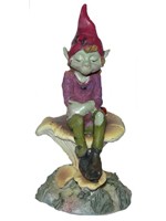Pixie sur champignon Pixies et Nature