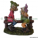Couple de Pixies sur barri&egrave;re