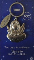 Porte-Clefs Ange Gardien - Verseau Porte-Clefs Anges Gardiens