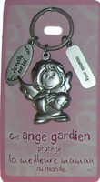 Porte-Clefs Ange Gardien - Maman Porte-Clefs Anges Gardiens
