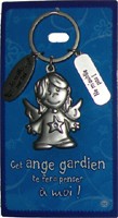 Porte-Clefs Ange Gardien - Pense � moi Porte-Clefs Anges Gardiens