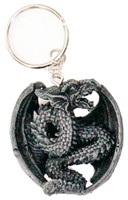 Porte-Clefs Dragon Noir Accessoires Dragons