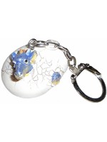 Porte-Clefs Eclosion de Dragon Bleu Accessoires Dragons