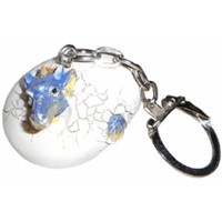 Porte-Clefs Eclosion de Dragon Bleu Porte Clefs