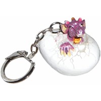 Porte-Clefs Eclosion de Dragon Violet Porte Clefs
