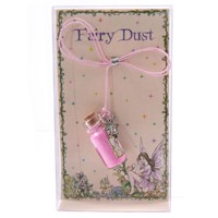 Pendentif Poussi�re de F�e Rose Poussi�res de F�es