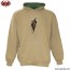 Sweat Beige Dragon Rip - L