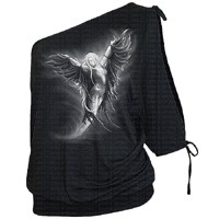 T-Shirt Faceless Beauty One Shoulder - S Promotions