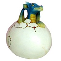 Tirelire Dragon Bleu D�corations Dragons