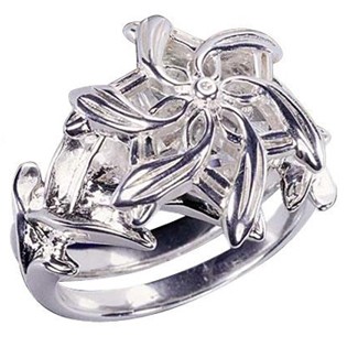 Bague Nenya de Galadriel , Taille 52,2 / Bijoux Seigneur des Anneaux