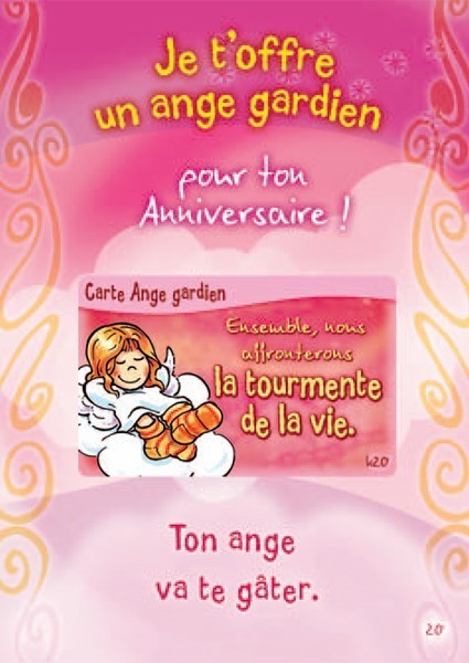 Copie de Carte Ange Gardien : Bon Anniversaire 50 ans