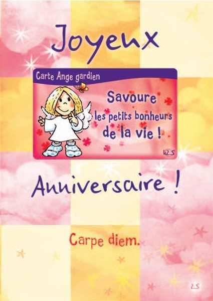 Carte Ange Gardien : Joyeux Anniversaire Papa