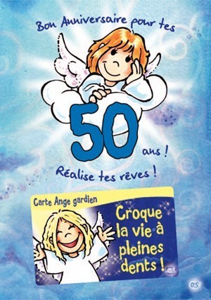 Carte Ange Gardien : Joyeux Anniversaire