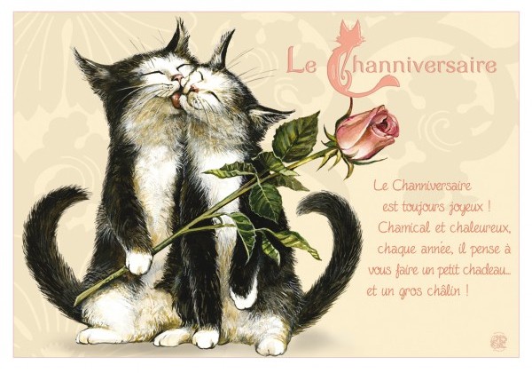 Carte Postale Severine Pineaux Channiversaire Cpk095