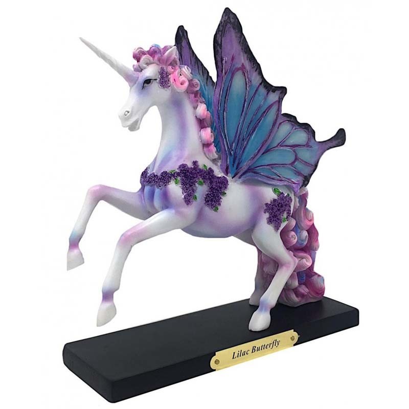 Figurine Licorne Lilac Butterfly