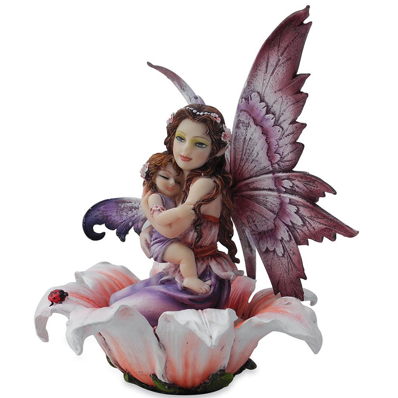 figurine de Fée avec bébé