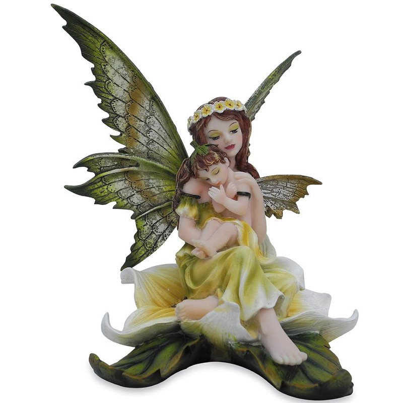 figurine de Fée avec bébé