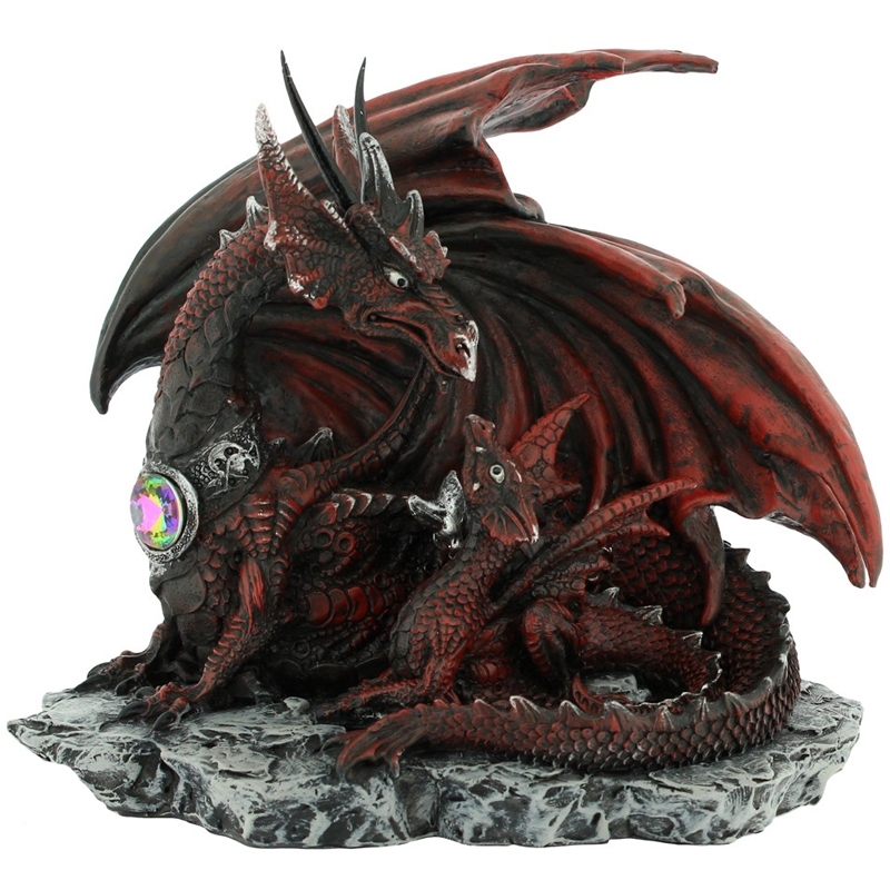 lng FR srub 708 iprod figurine de dragon avec dragonnet