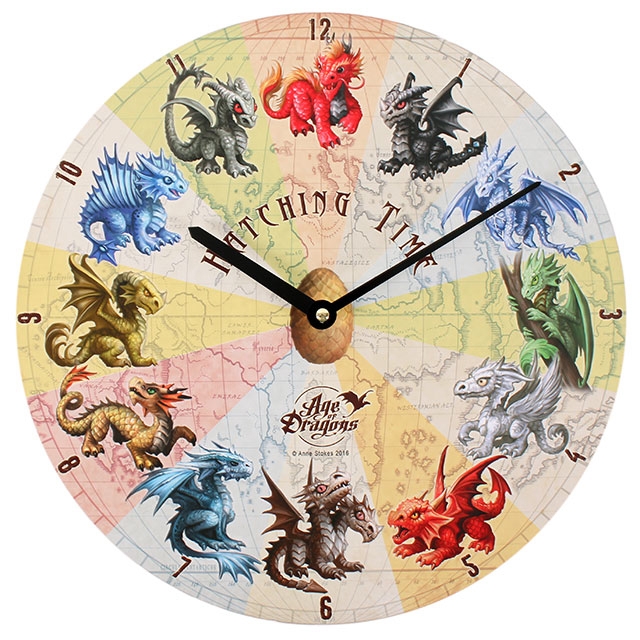 Horloge Anne Stokes Hatching Time