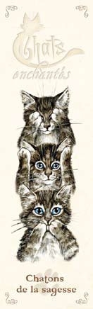 Marque Page Chat Chatons De La Sagesse Marque Page Chat Chatons De La Sagesse